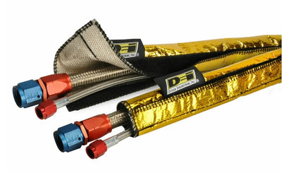 DEI Heat Shroud Gold 2in to 2.5in x 36in Thermal Sleeve — Universal Protection