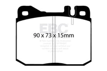 Cargar imagen en el visor de la galería, EBC 76-79 Mercedes-Benz 230 Greenstuff Front Brake Pads