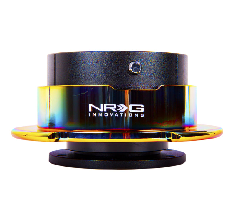 NRG Quick Release Gen 2.5 - Cuerpo negro / Anillo neocromado