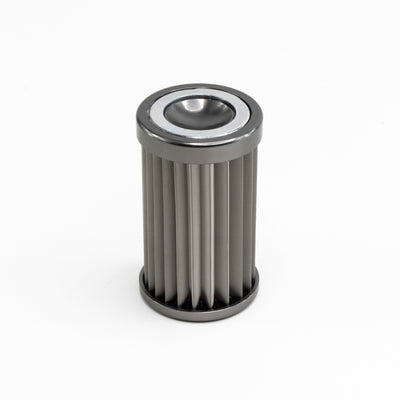 DeatschWerks 110mm Housing Fuel Filter Element 10 Micron Stainless Steel — Universal Replacement