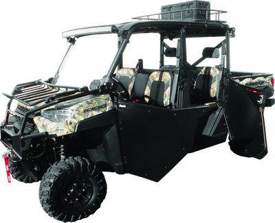 DragonFire Racing UTV Door Kit Steel Frame — Fits 2019-2023 Ranger Crew XP 1000