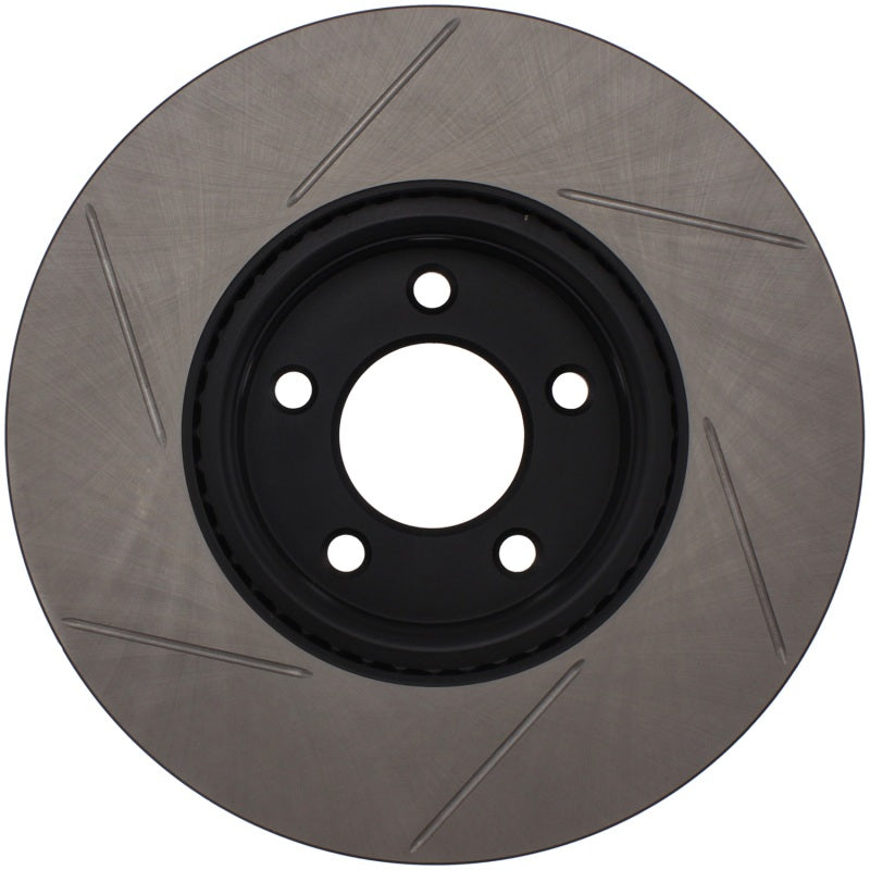 StopTech Power Slot 126.45078SR Slotted Rotor - Right Front — Fits 2007-2013 Mazda 3 Mazdaspeed