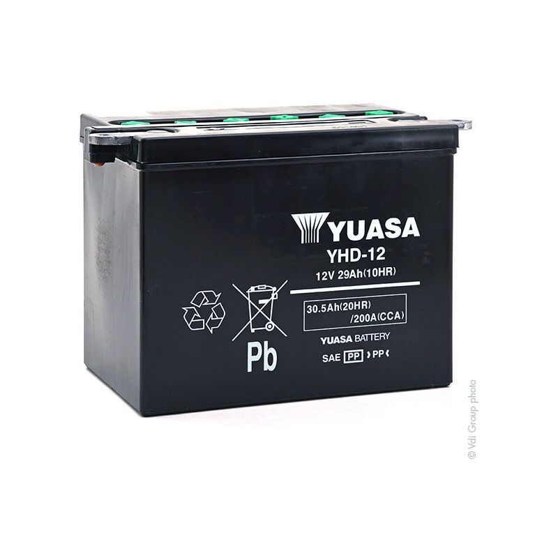 Yuasa Battery YHD-12 Conventional (YUAM22H12TWN)