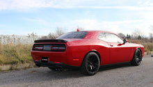 Cargar imagen en el visor de la galería, Corsa 15-17 Dodge Challenger Hellcat Dual Rear Exit Extreme Exhaust w/ 3.5in Black Tips