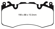 Cargar imagen en el visor de la galería, EBC 13+ Land Rover Range Rover 3.0 Supercharged Greenstuff Front Brake Pads