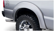 Cargar imagen en el visor de la galería, Bushwacker 11-16 Ford F-350 Super Duty Styleside Extend-A-Fender Style Flares 4pc - Black