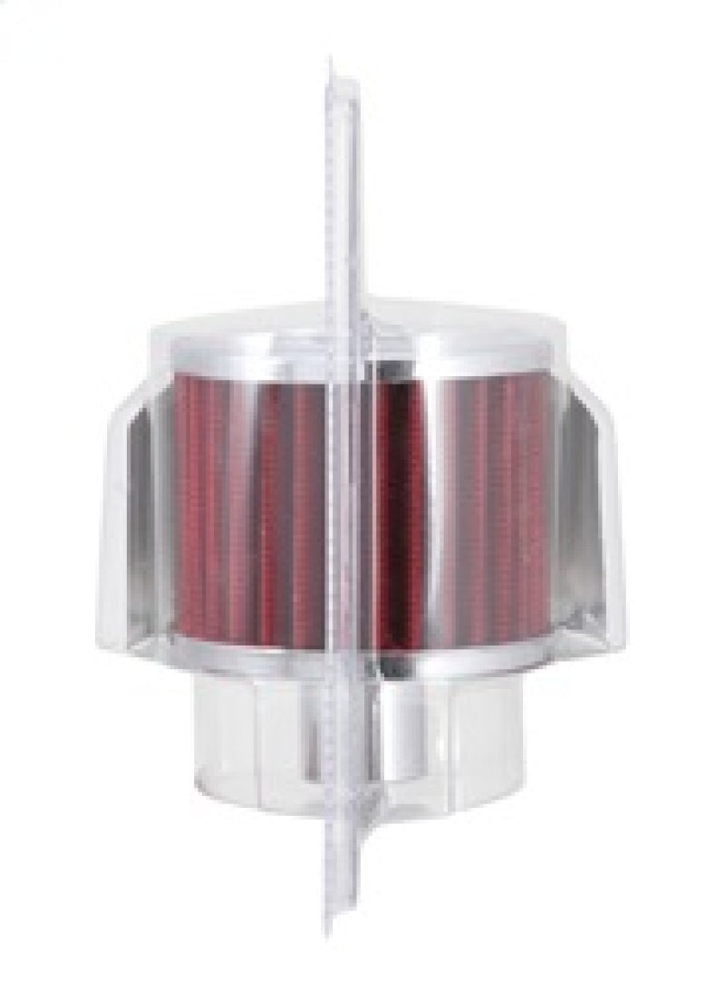K&N 1" Flange ID x 3" OD x 2.5" Height Vent Filter — Universal