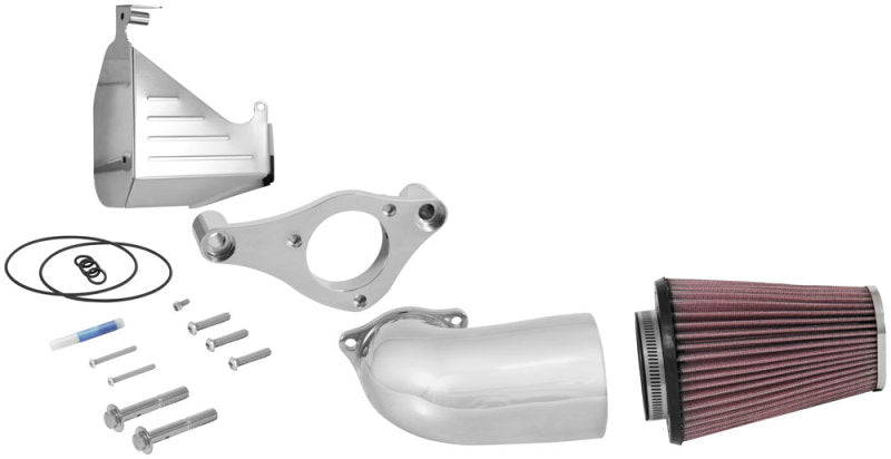 K&N 57-1138C Chrome FIPK Performance Air Intake for Harley-Davidson Touring 2017-2018