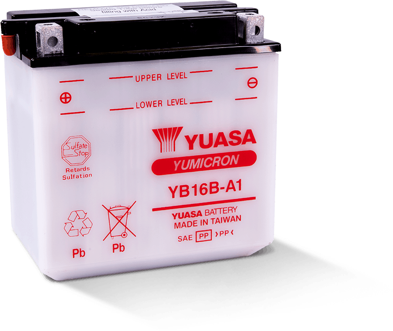 Yuasa YB16B-A1 Yumicron Batería de 12 voltios