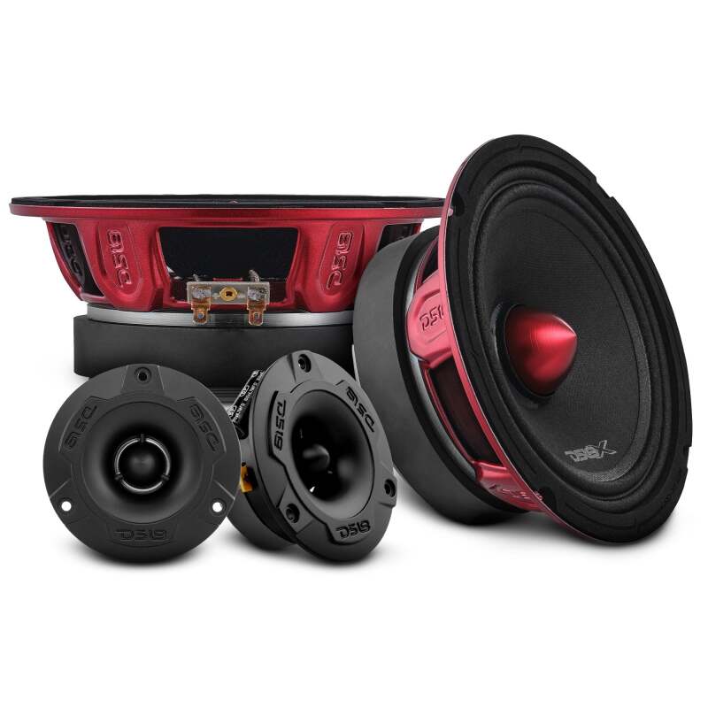 DS18 Pro-X Package w/ Pair of PRO-X6.4BM and a Pair of PRO-TW1X/BK (PRO-X6.4BMPK)