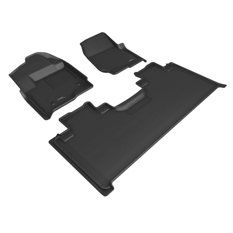 3D MAXpider 17-26 Ford F-250/F-350/F-450 Supercab Kagu Black Full Set