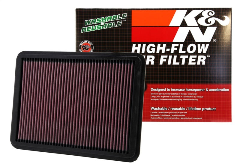 K&N Replacement Air Filter — Fits 04-09 Lexus GX470, 02-08 Toyota 4Runner, 01-07 Sequoia, 00-06 Tundra