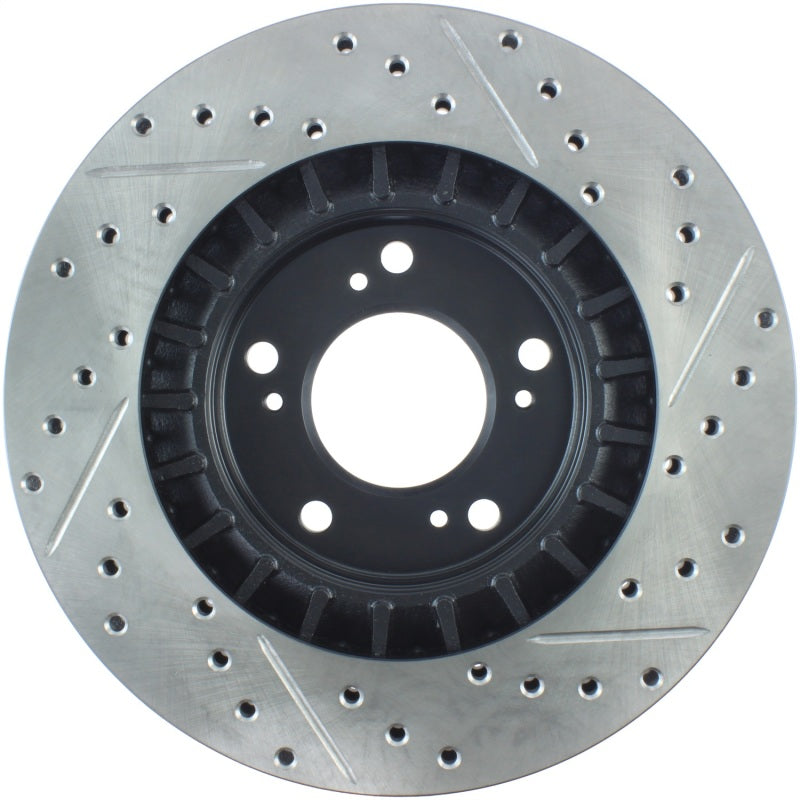 Rotor delantero derecho ranurado y perforado StopTech 00-09 S2000