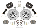 Wilwood Forged Dynalite Front Kit 11.03in 1 PC Rotor&Hub 74-80 Pinto/Mustang II Disc Spindle only