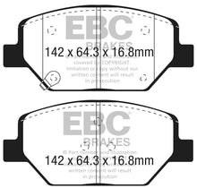 Cargar imagen en el visor de la galería, EBC 2016+ Buick Envision 2.0L Turbo Greenstuff Front Brake Pads