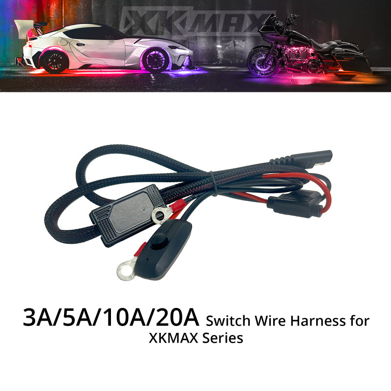 XK Glow XKmax 5A Switch Wire Harness (MX-SWITCH-5)