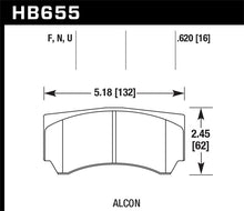 Cargar imagen en el visor de la galería, Hawk Alcon Street HPS Brake Pads