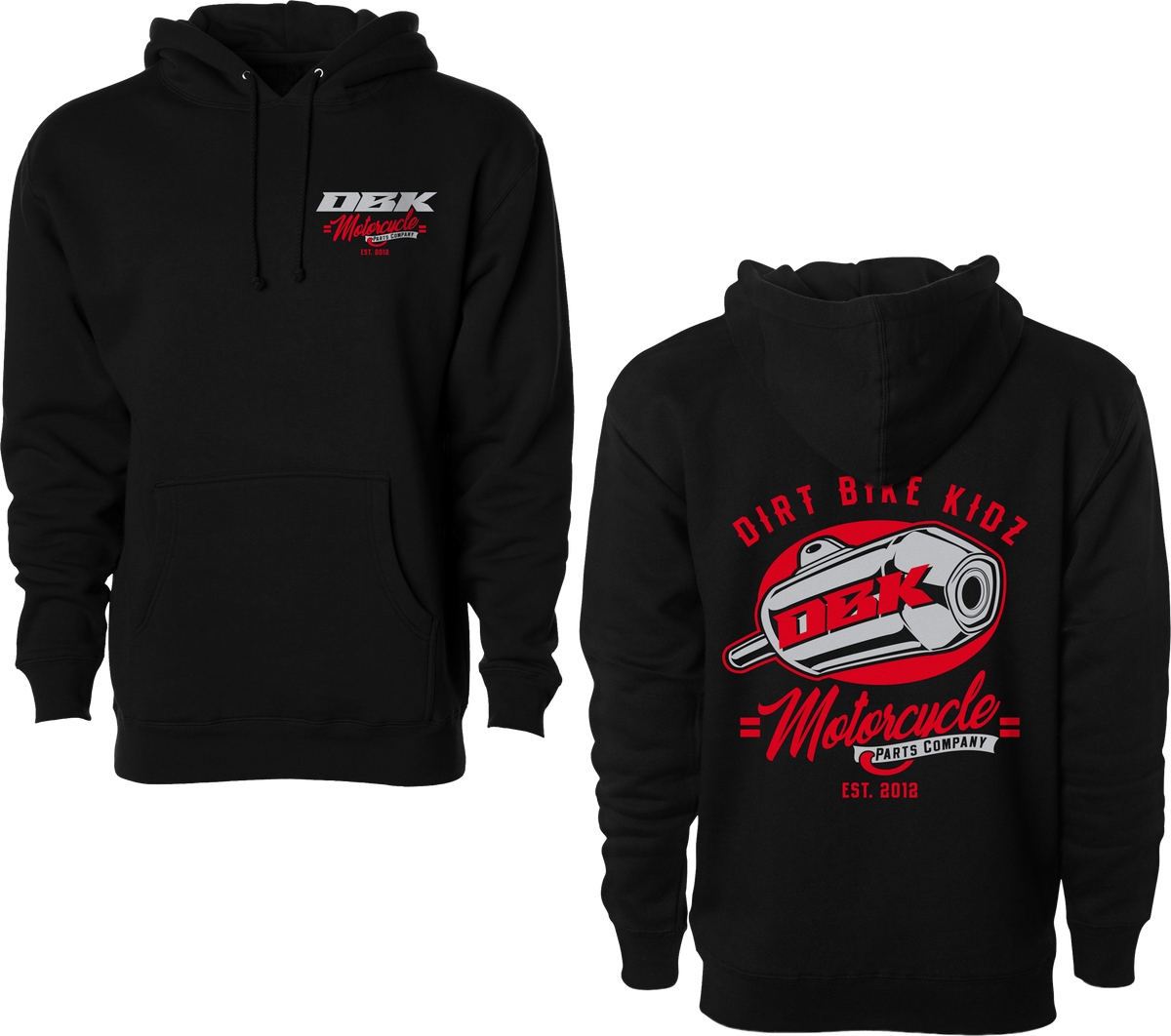 DBK Factory Hoodie Black 2X (AH-FACTORY-2X)