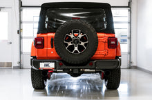 Cargar imagen en el visor de la galería, AWE Tuning 2018+ Jeep Wrangler JL/JLU Tread Edition Axle-Back Dual Exhaust - Diamond Black Tips