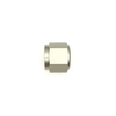 DeatschWerks 10AN Female Flare Cap - Matte Black