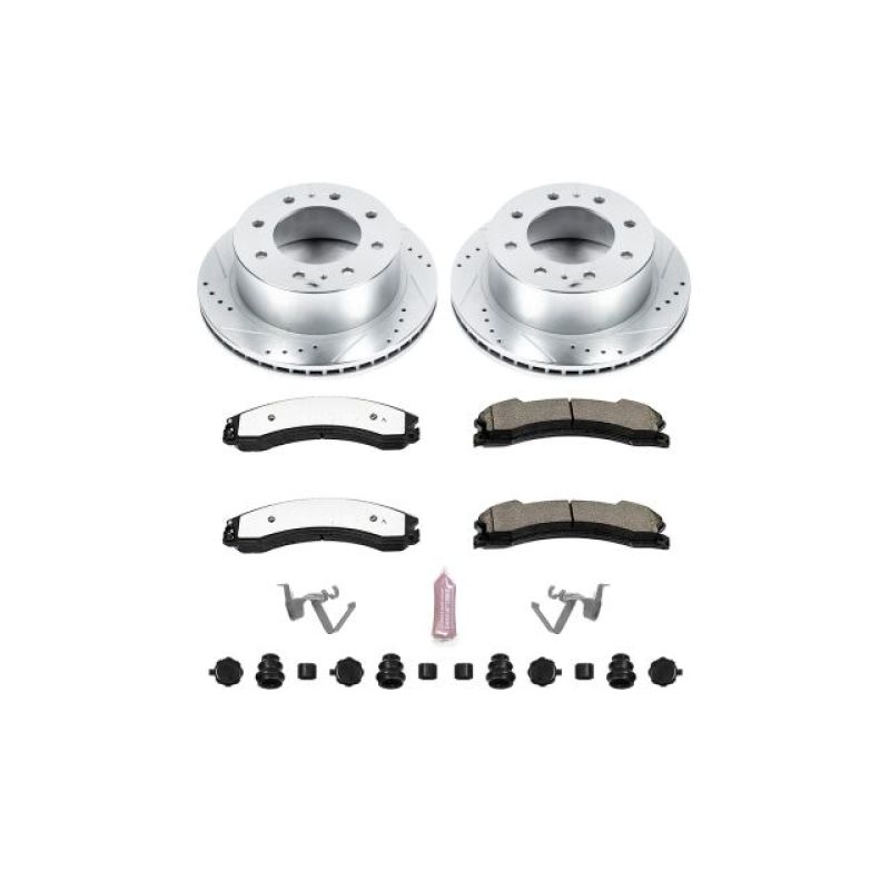 Power Stop Z36 Truck & Tow Rear Brake Kit for 15-20 GMC Sierra 2500 HD