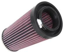 Load image into Gallery viewer, K&amp;N Universal Clamp-On Air Filter 2-3/4in Flange 3-1/2in T 8-1/4in Height