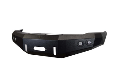 DV8 Offroad Ram 2500/3500 Winch-Ready Steel Front Bumper — Fits 2010-2014 Dodge Ram