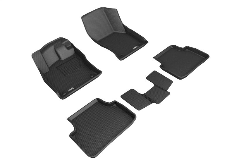 3D MAXpider 19-26 Volkswagen Jetta Kagu Black Full Set (3PCS R2)