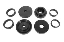 Cargar imagen en el visor de la galería, BMR 2008-2018 Challenger Rear Cradle Lockout Bushing Kit - Black Anodized