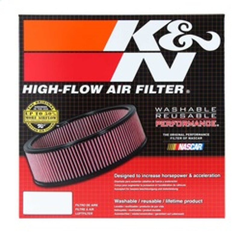 K&N Replacement Air Filter - GM Trucks V8 (350/454) — Fits 1972-1980
