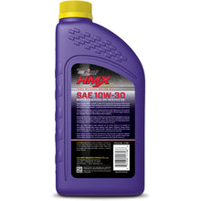 Cargar imagen en el visor de la galería, Aceite de motor sintético de alto kilometraje 10W-30 de primera calidad Royal Purple HMX - 1 cuarto de galón