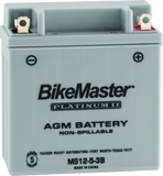 BikeMaster AGM Battery - MS12-5-3B