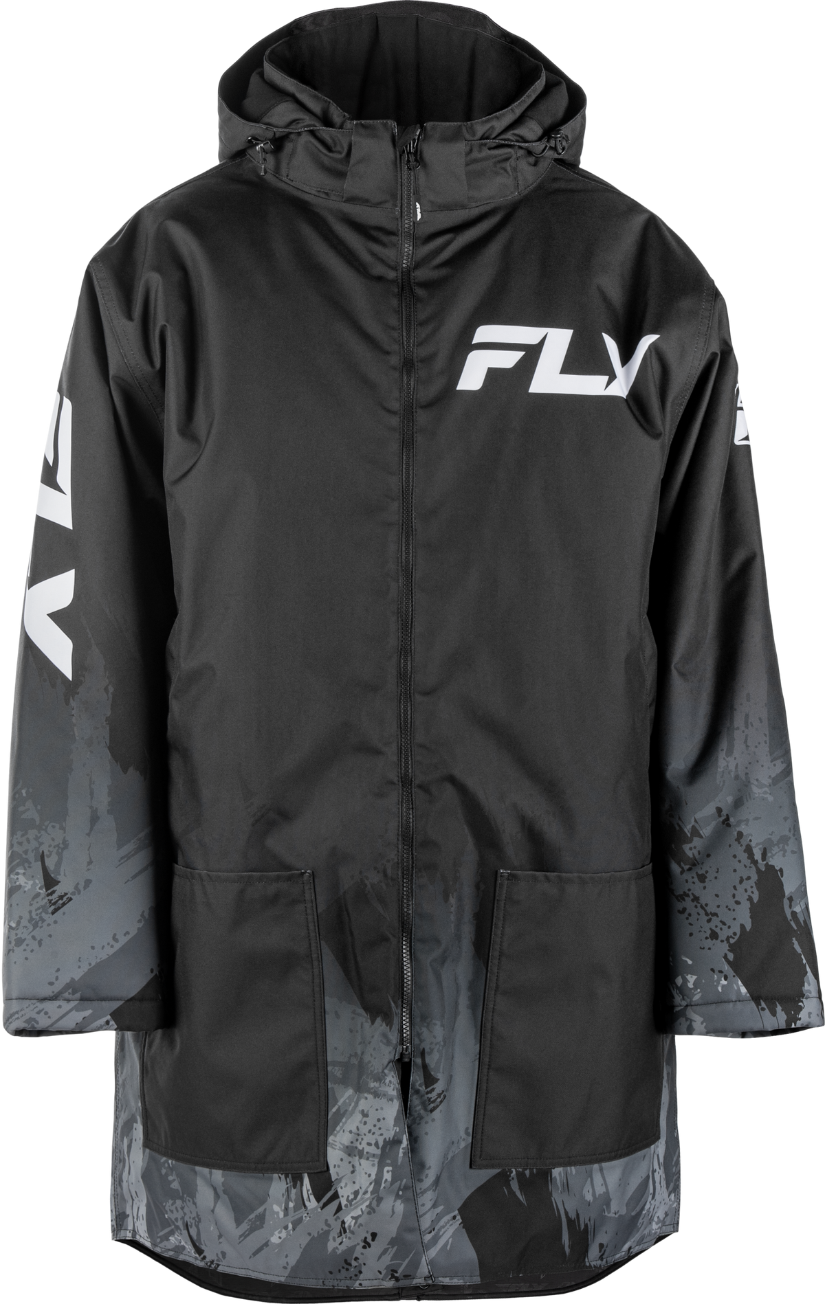 Fly Racing PIT Coat Black L/XL (470-4053L)