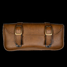 Load image into Gallery viewer, Willie &amp; Max Universal Brass Monkey Tool Bag (12 in L x 5 in W x 2.5 in H) - Warm Brown