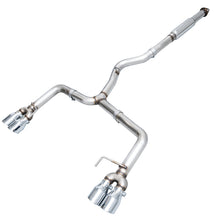 Cargar imagen en el visor de la galería, AWE Tuning Subaru WRX/STI VA/GV Sedan Track Edition Exhaust - Chrome Silver Tips (102mm)