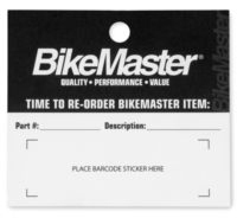 BikeMaster Bmaster Reorder Tags(50Per Pk)