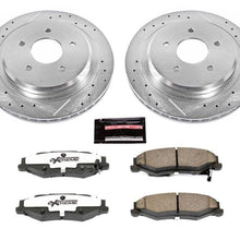 Load image into Gallery viewer, Power Stop 04-09 Cadillac XLR Rear Z26 Street Warrior Brake Kit