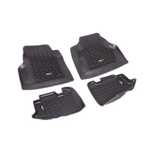 Cargar imagen en el visor de la galería, Rugged Ridge Floor Liner Front/Rear Black 1997-2006 Jeep Wrangler TJ