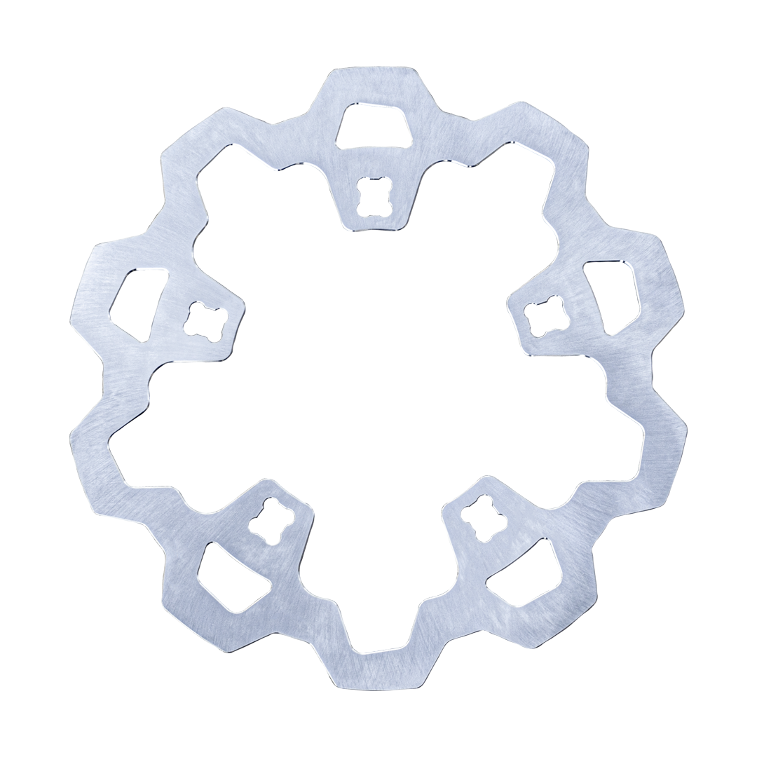 Lyndall Brakes Enforcer 1 Piece Rotor Front Silver 11.8 (3-230)