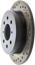 Load image into Gallery viewer, StopTech 90-96 Acura Integra / 97-01 Integra (Exc. Type R) Slotted &amp; Drilled Right Rear Rotor