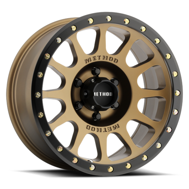 Method Wheels MR305 NV 17x8.5 /+25mm Offset / 6x120 / 83mm CB Bronze Wheel