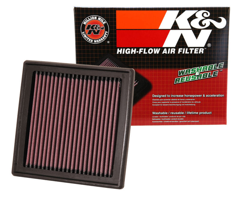 K&N High-Flow Air Filter — Fits 2007-2015 Infiniti, Nissan