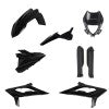 Acerbis 2023 Beta RR 2T 125-480 RR 2T 125RC-480RC Full Plastic Kit - Black (2979470001)