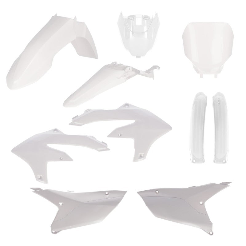 Acerbis 2024 Yamaha YZ250F/ 23-24 YZ450F/FX (w/Tank Cover) Full Plastic Kit - White