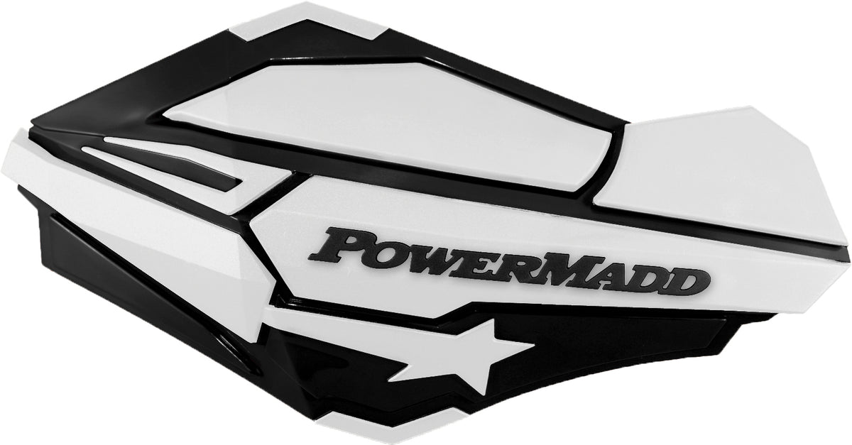 Powermadd Sentinal Handguards Black/ White (34428)