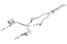 Cargar imagen en el visor de la galería, Borla 2015-2022 Charger SRT 392 / Scat Pack 6.4L Atak Catback Exhaust Single Split Rear Exit