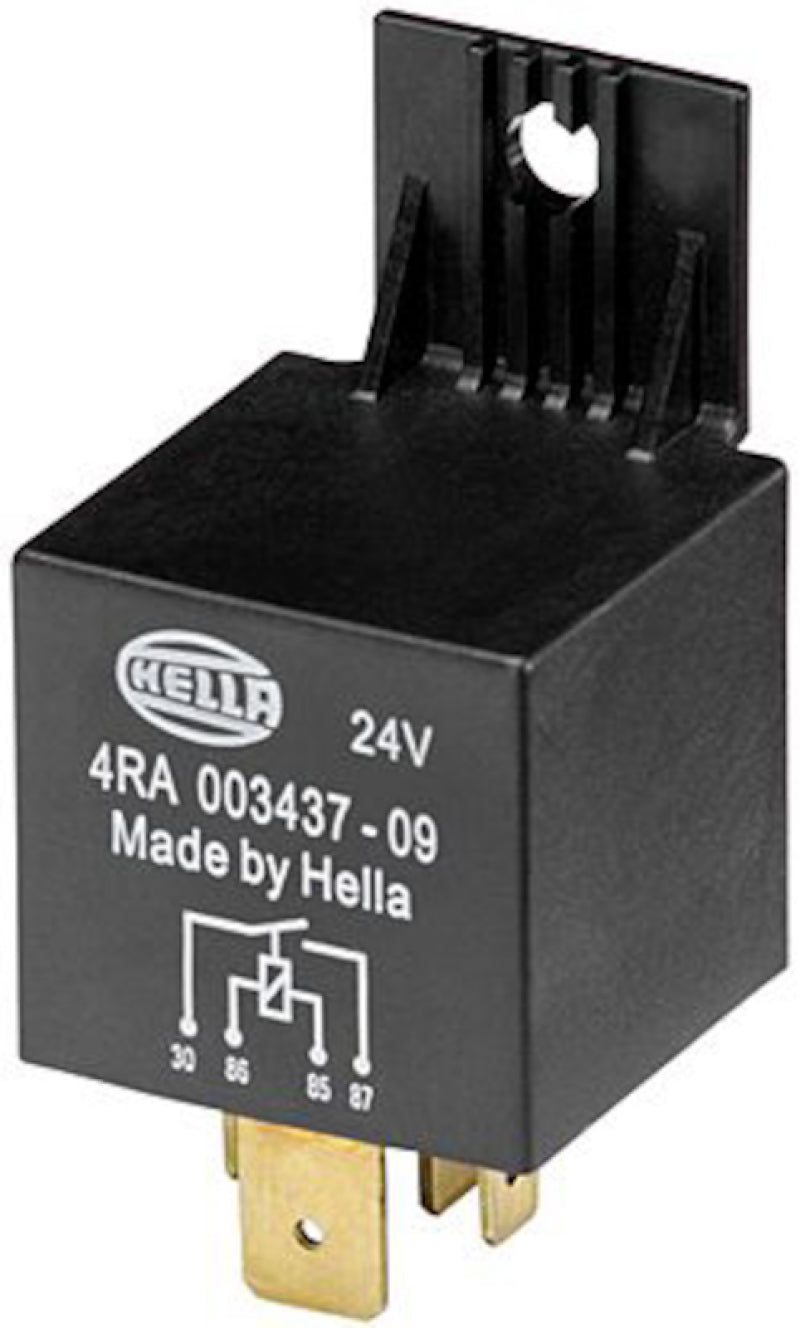 Relé Hella 24 V 60 A SPST Bkt