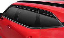 Cargar imagen en el visor de la galería, AVS 19-20 Chevrolet Blazer Ventvisor Low Profile Front &amp; Rear Window Deflectors 6pc - Smoke