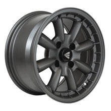 Cargar imagen en el visor de la galería, Enkei Compe 15x5.5 17mm Offset 4x130 Bolt Pattern 87mm Bore Dia Matte Gunmetal Wheel