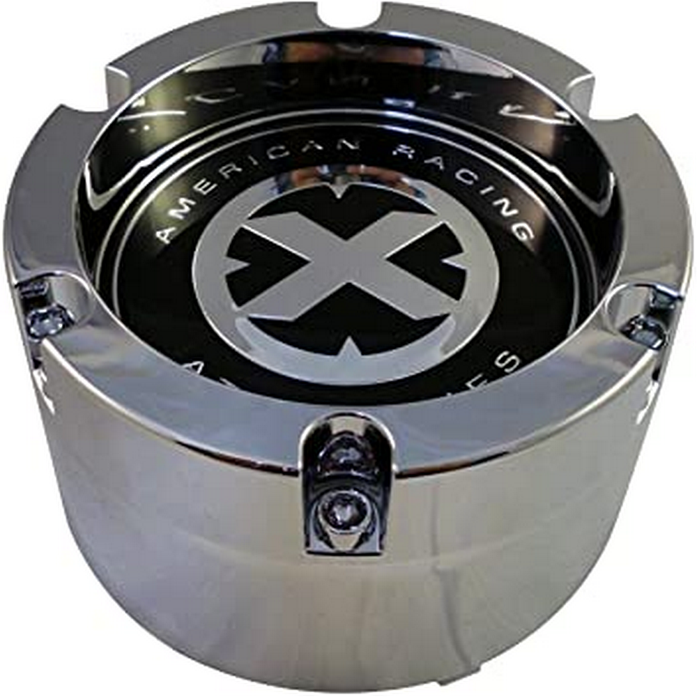 ATX CAP STYLE B CHROME 8 LUG